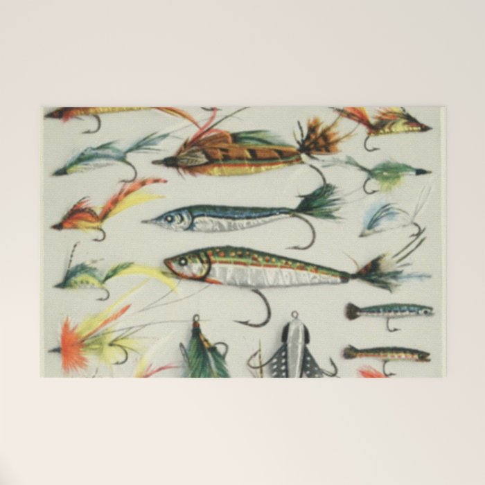 Fishing Lures Welcome Mat Gallery Image 1