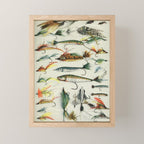 Fishing Lures Mini Art Print Gallery Image 1