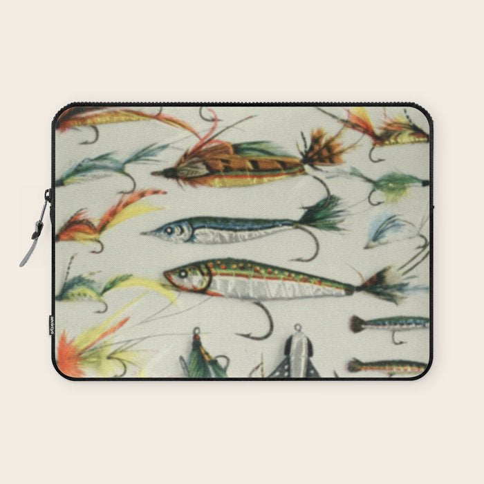 Fishing Lures Laptop Sleeve Gallery Image 1