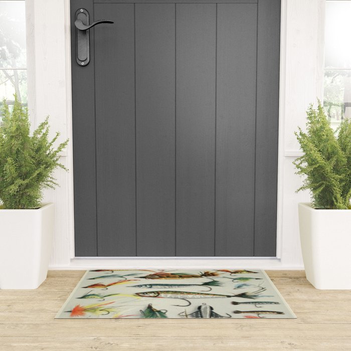 Fishing Lures Welcome Mat Gallery Image 3