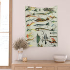 Fishing Lures Wall Tapestry Gallery Image 2
