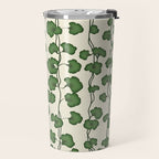 Trailing Vines Botanical Pattern Travel Mug Gallery Image 2