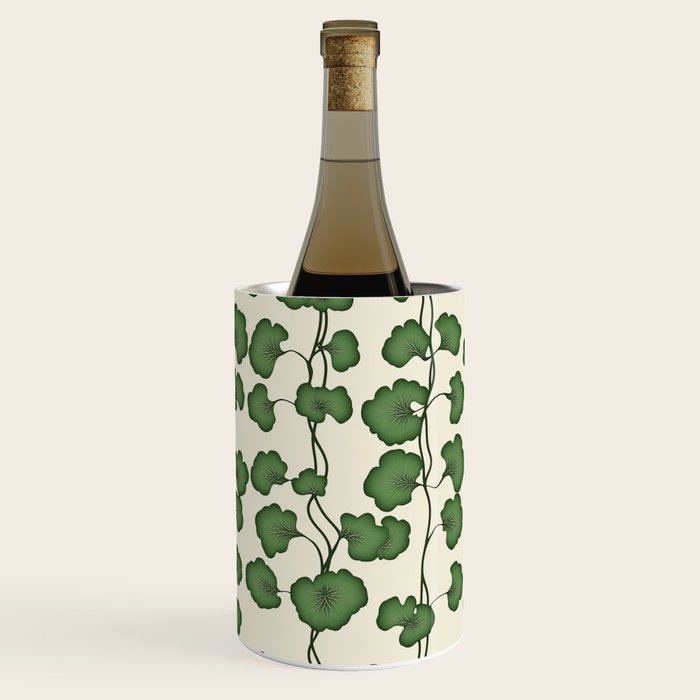 Trailing Vines Botanical Pattern Wine Chiller Gallery Image 1