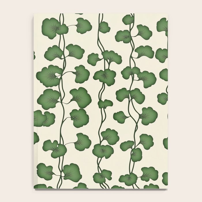 Trailing Vines Botanical Pattern Notebook Gallery Image 4
