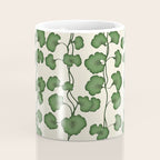 Trailing Vines Botanical Pattern Coffee Mug Gallery Image 4