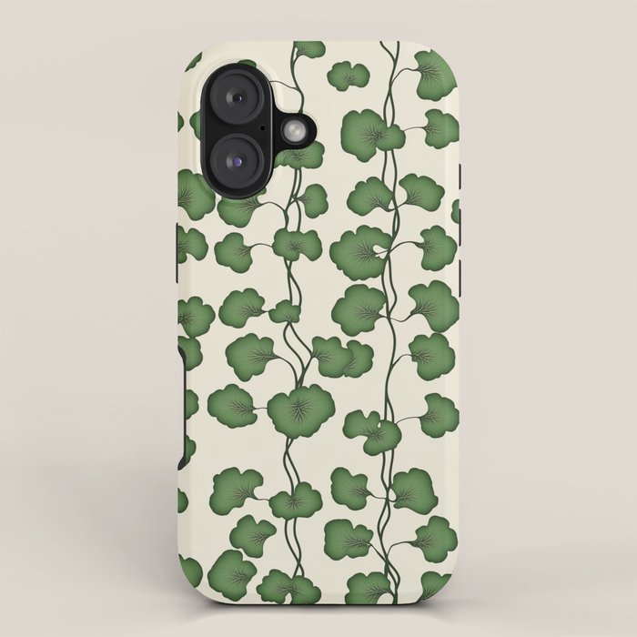 Trailing Vines Botanical Pattern iPhone Case Gallery Image 1