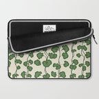 Trailing Vines Botanical Pattern Laptop Sleeve Gallery Image 2