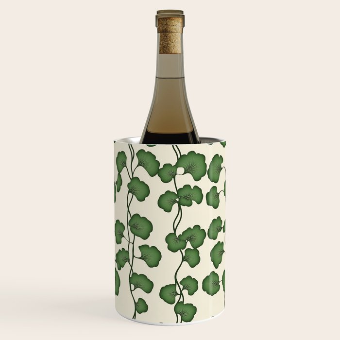 Trailing Vines Botanical Pattern Wine Chiller Gallery Image 2