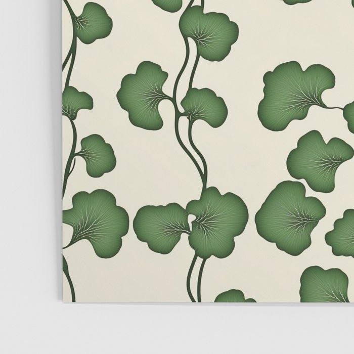 Trailing Vines Botanical Pattern Poster Gallery Image 3
