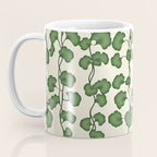 Trailing Vines Botanical Pattern Coffee Mug Gallery Image 3
