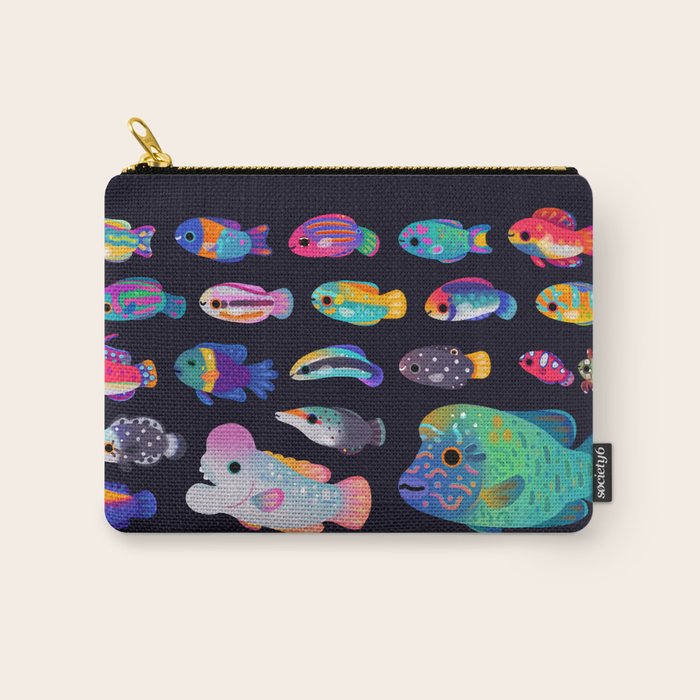 Wrasse! Carry All Pouch Gallery Image 1
