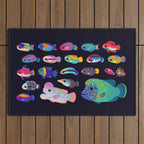 Wrasse! Outdoor Rug Gallery Image 1