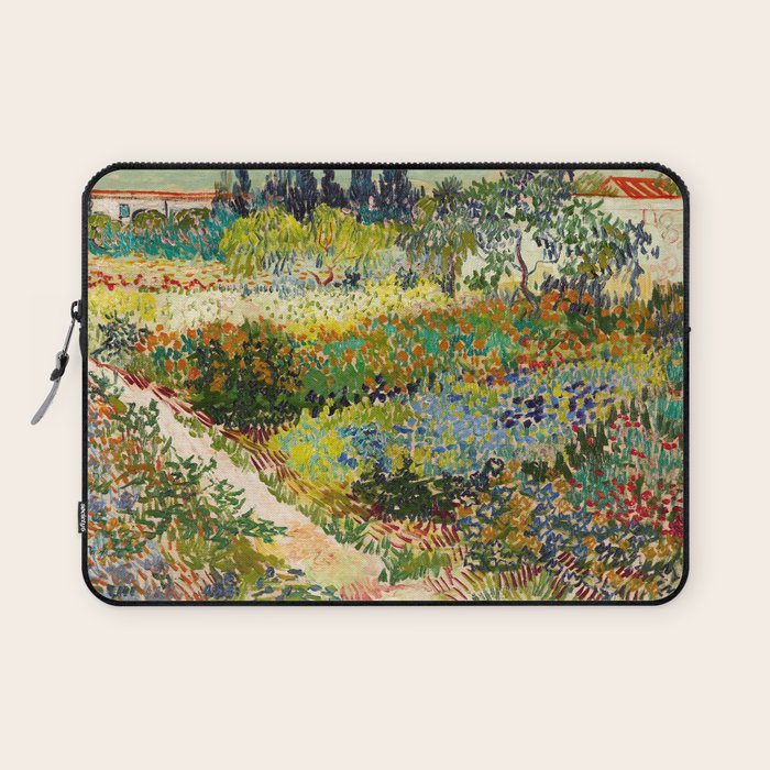 Vincent van Gogh - Garden at Arles Laptop Sleeve Gallery Image 1
