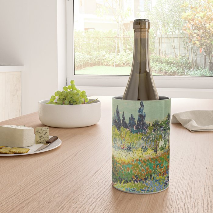 Vincent van Gogh - Garden at Arles Wine Chiller Gallery Image 4