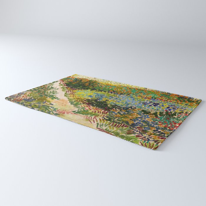 Vincent van Gogh - Garden at Arles Rug Gallery Image 3