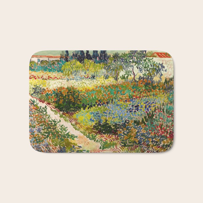 Vincent van Gogh - Garden at Arles Bath Mat Gallery Image 1
