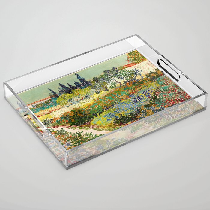 Vincent van Gogh - Garden at Arles Acrylic Tray Gallery Image 1