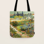 Vincent van Gogh - Garden at Arles Tote Bag Gallery Image 1