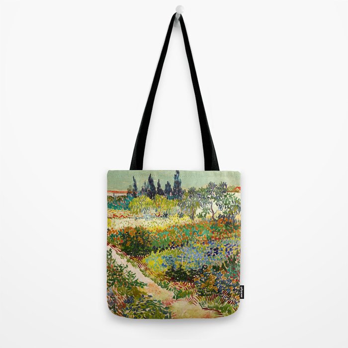 Vincent van Gogh - Garden at Arles Tote Bag Gallery Image 2
