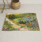 Vincent van Gogh - Garden at Arles Rug Gallery Image 1