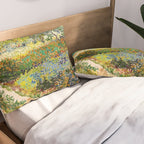 Vincent van Gogh - Garden at Arles Pillow Sham Gallery Image 2