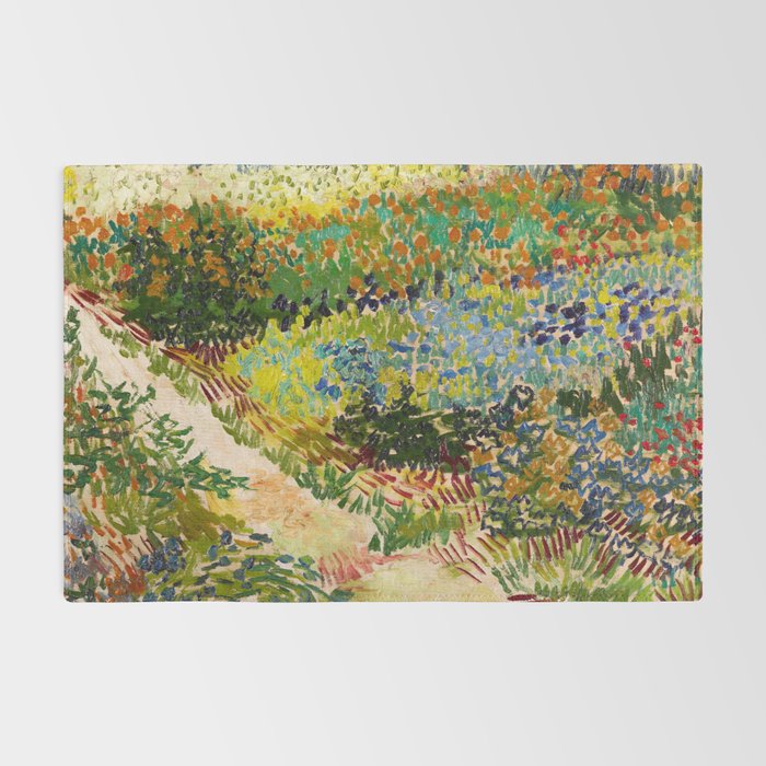 Vincent van Gogh - Garden at Arles Rug Gallery Image 2
