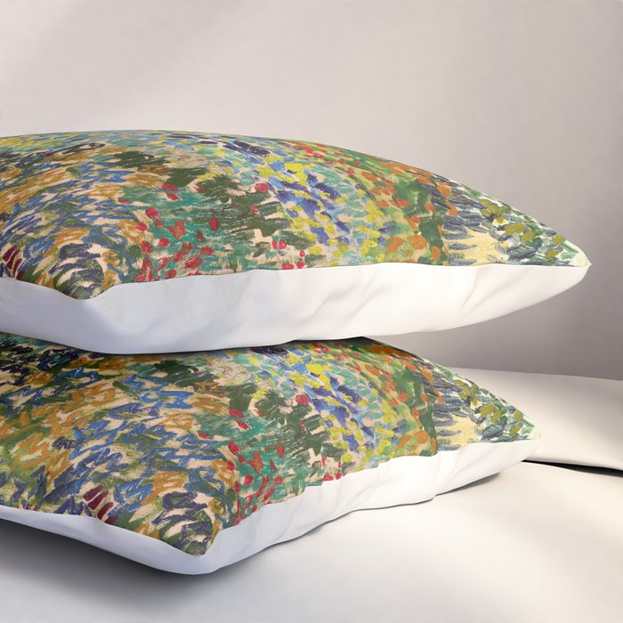 Vincent van Gogh - Garden at Arles Pillow Sham Gallery Image 3