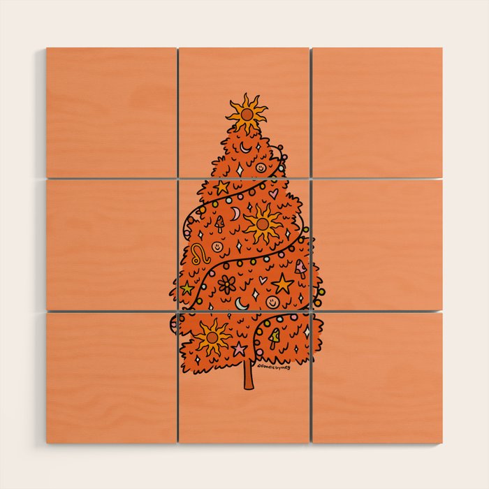 Leo Tree Wood Wall Art Gallery Image 1