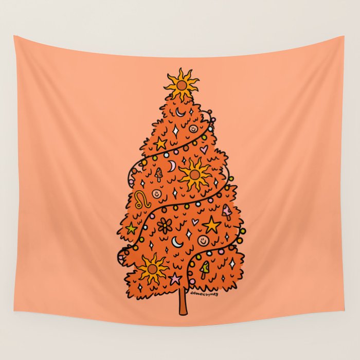 Leo Tree Wall Tapestry Gallery Image 4