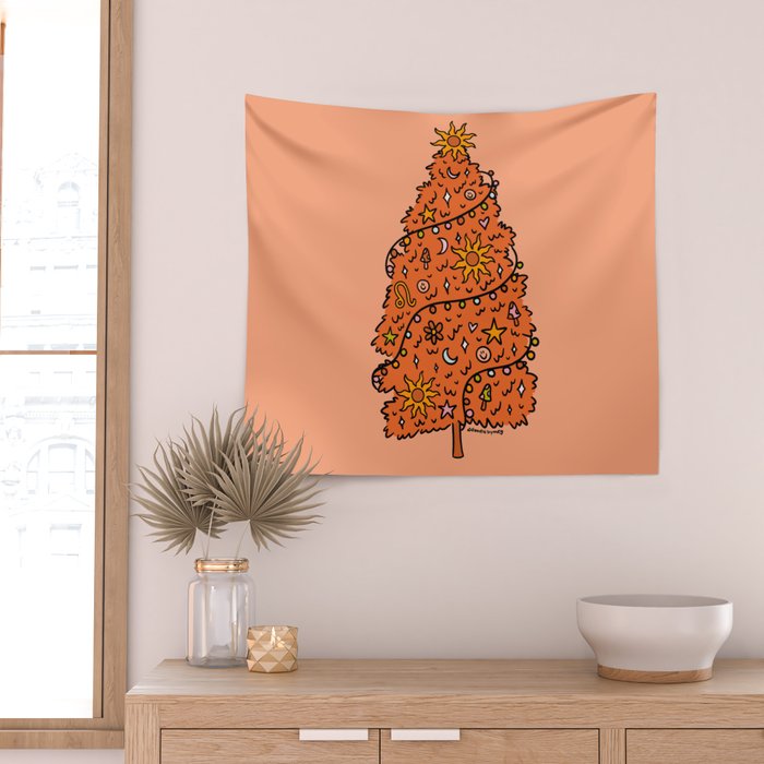 Leo Tree Wall Tapestry Gallery Image 2
