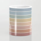 Gradient Arch XXIV Earthy Mid Century Modern Rainbow Coffee Mug Gallery Image 4