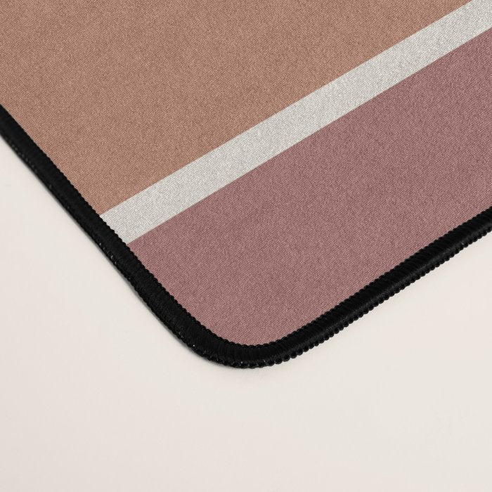 Gradient Arch XXIV Earthy Mid Century Modern Rainbow Desk Mat Gallery Image 4