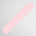 Light Bubblegum Pink Pastel Solid Table Runner Gallery Image 3