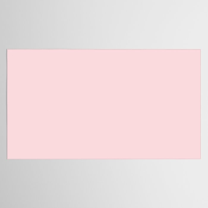 Light Bubblegum Pink Pastel Solid Tablecloth Gallery Image 2