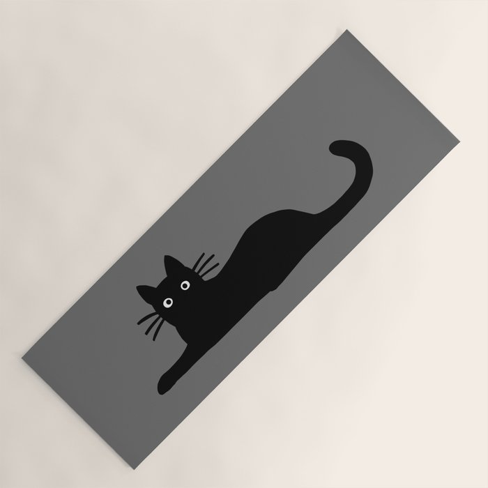 Black Cat(s) Yoga Mat Gallery Image 1