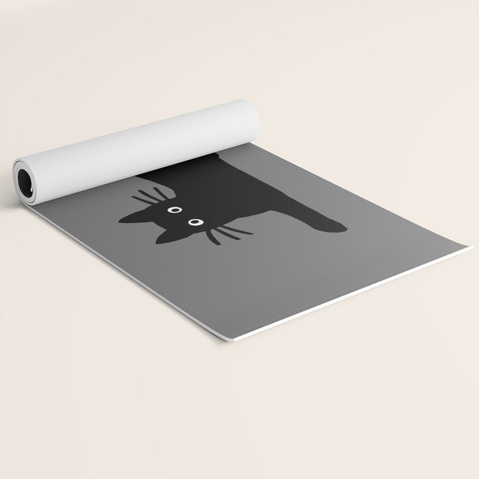 Black Cat(s) Yoga Mat Gallery Image 2