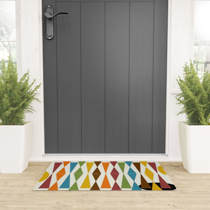 Mid-Century Modern Art 1.4 Welcome Mat Gallery Image 3