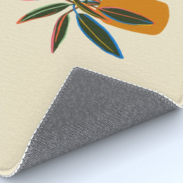 PLANT WITH COLOURFUL LEAVES  Rug Gallery Image 4