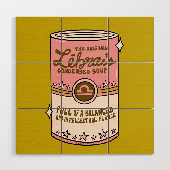 Libra Soup Wood Wall Art Gallery Image 1
