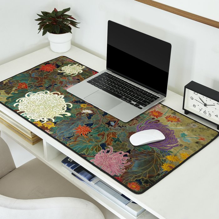 flower Japanese painting Desk Mat Gallery Image 2