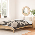 Bloom: Black & White Matisse Edition Duvet Cover Gallery Image 2