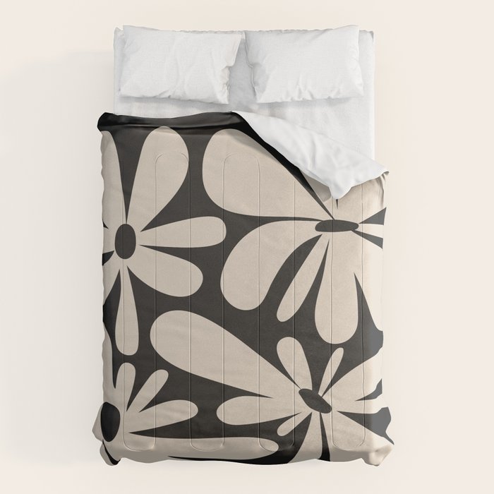 Bloom: Black & White Matisse Edition Comforter Gallery Image 6
