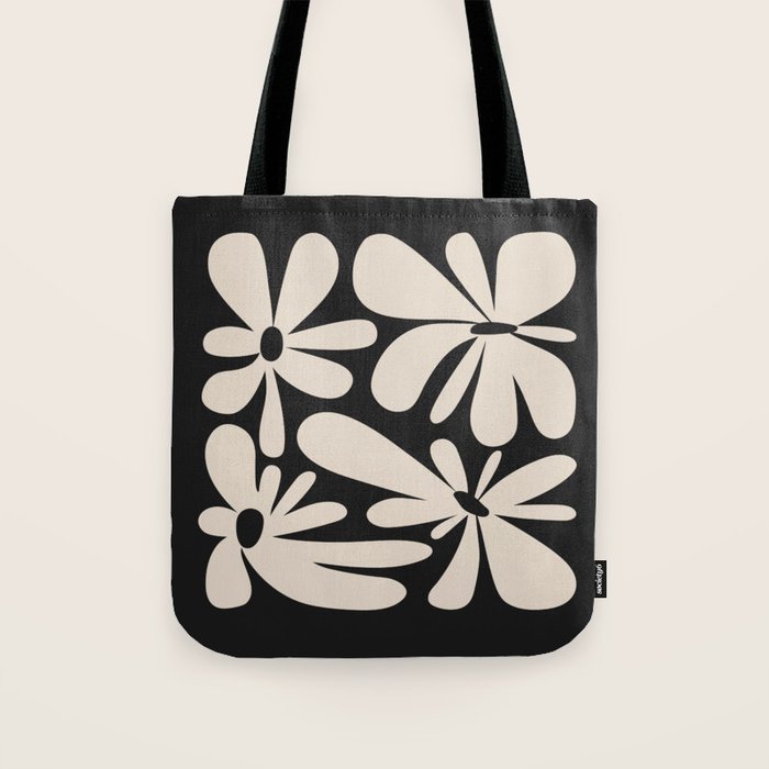 Bloom: Black & White Matisse Edition Tote Bag Gallery Image 1