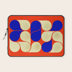 Mid-century geometric shapes-no10 Laptop Sleeve Gallery Image 1