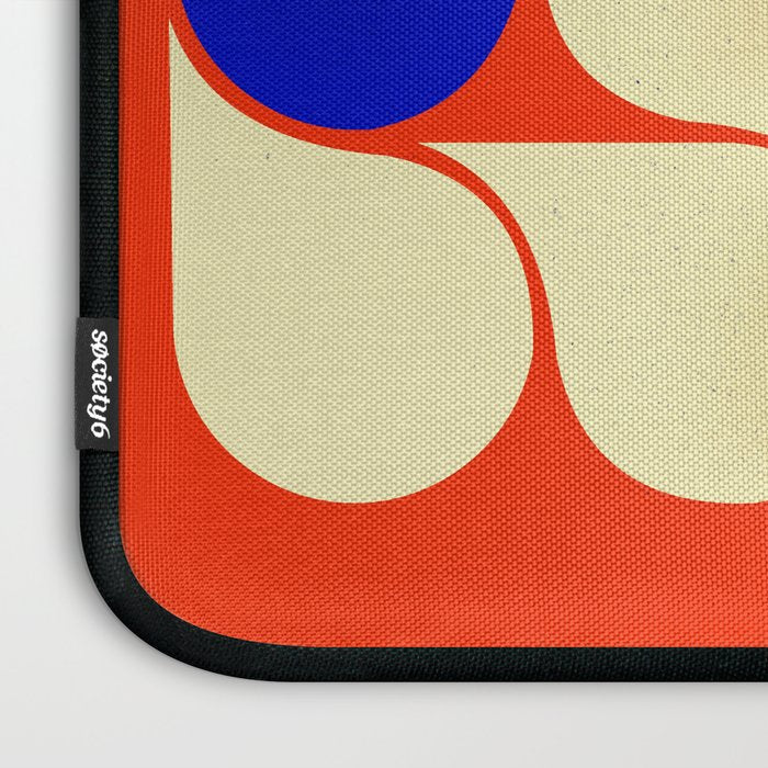 Mid-century geometric shapes-no10 Laptop Sleeve Gallery Image 3