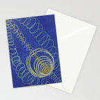 "Primordial Chaos" by Hilma af Klint (1906-1907) Stationery Card Gallery Image 2