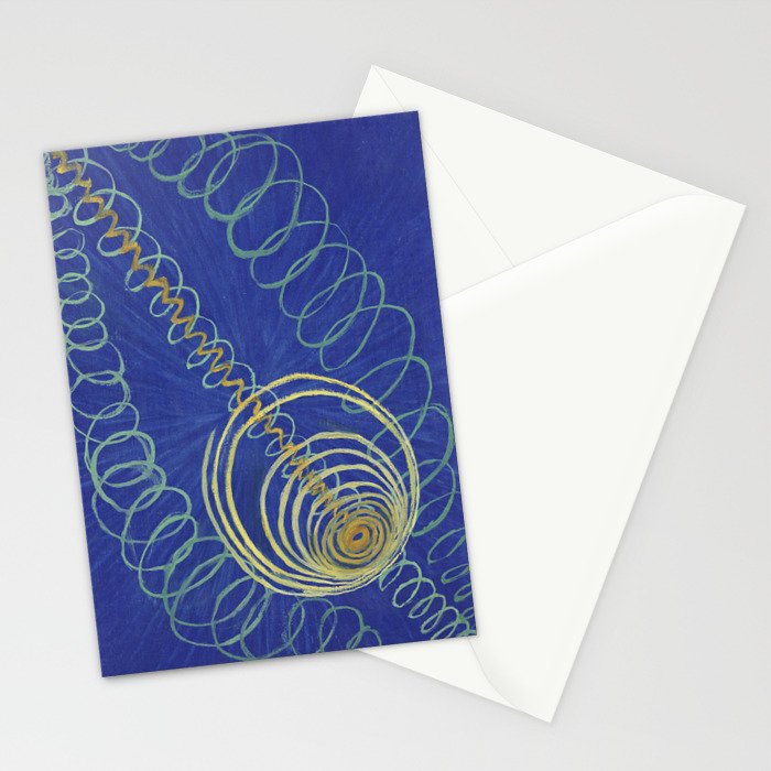 "Primordial Chaos" by Hilma af Klint (1906-1907) Stationery Card Gallery Image 2