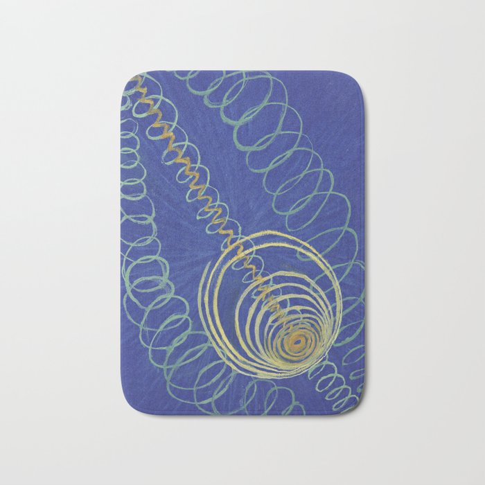 "Primordial Chaos" by Hilma af Klint (1906-1907) Bath Mat Gallery Image 1