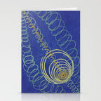 "Primordial Chaos" by Hilma af Klint (1906-1907) Stationery Card Gallery Image 2