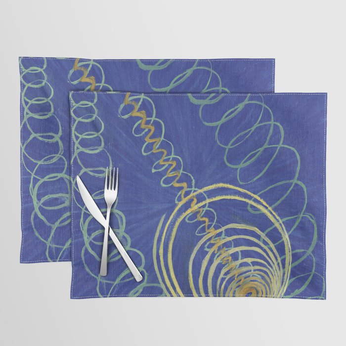 "Primordial Chaos" by Hilma af Klint (1906-1907) Placemat Gallery Image 1
